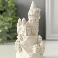 Фигура "Замок" размер 12х6 см, гипс Фигура "Замок" размер 12х6 см, гипс