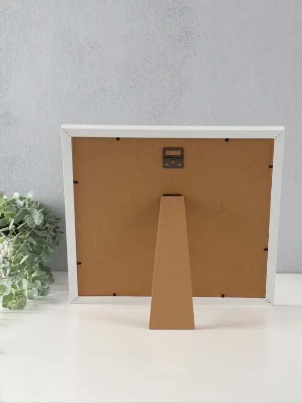 Фоторамка для фото 30х30 см, с паспарту 20х20 см МДФ Anna, белый