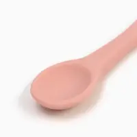 Тарелка детская на присоске и ложка, розовый, Mum&Baby Тарелка детская на присоске и ложка, розовый, Mum&Baby