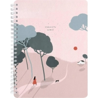 Тетрадь общая А5 80л.клетка,спир,Be Smart,Soul,N3673