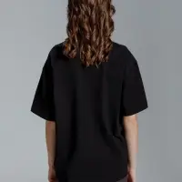 Футболка оверсайз Kangas, черная, XL/XXL
