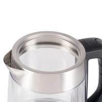 Чайник HYK-G4015 1,7л 2200Вт черный (стекло)