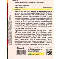 Семена цветов Пеларгония Горизонт Violet F1 зональная  3шт.  12.29 г.
