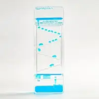 Часы гелевые, антистресс, 16.5&times;5.8 см, синие