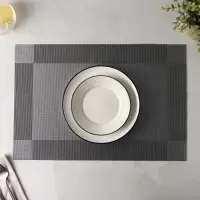 Салфетка сервировочная на стол Доляна &laquo;Шахматы&raquo;, 45&times;30 см, серебристая