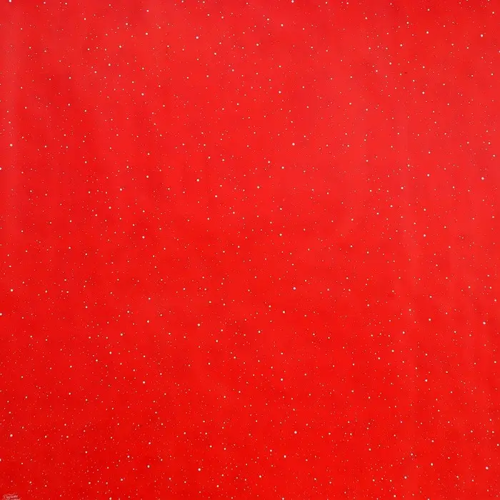 Упаковочная бумага на новый год глянцевая двухсторонняя «Зимняя», 50 х 70 см