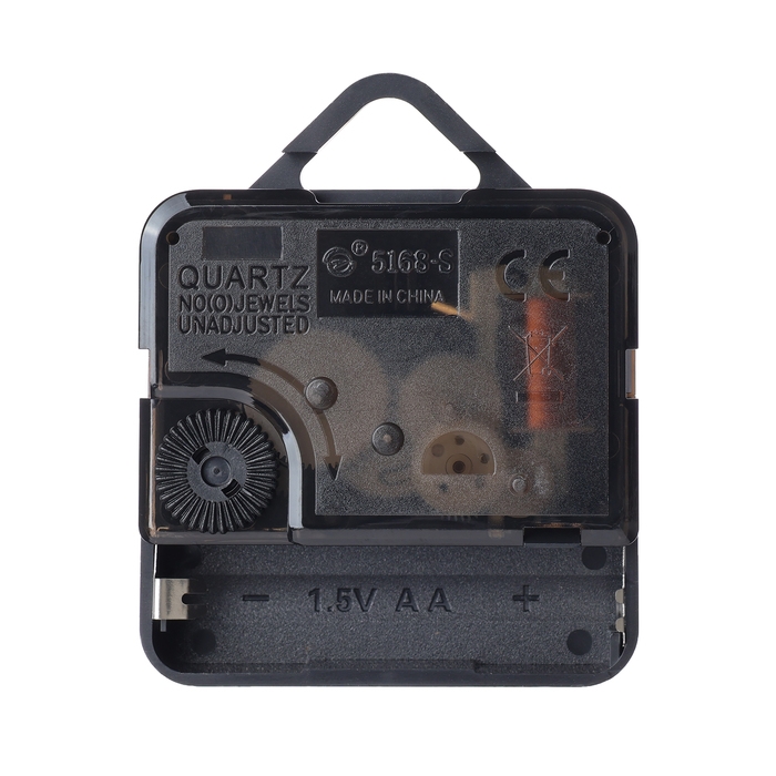 Часовой механизм со стрелками «Соломон-54», плавный ход, шток 16 мм, стрелки 52/72/78 мм Часовой механизм со стрелками «Соломон-54», плавный ход, шток 16 мм, стрелки 52/72/78 мм