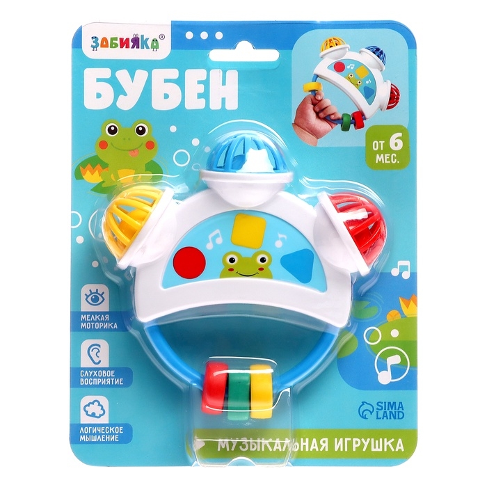 Музыкальная игрушка «Бубен» Музыкальная игрушка «Бубен»
