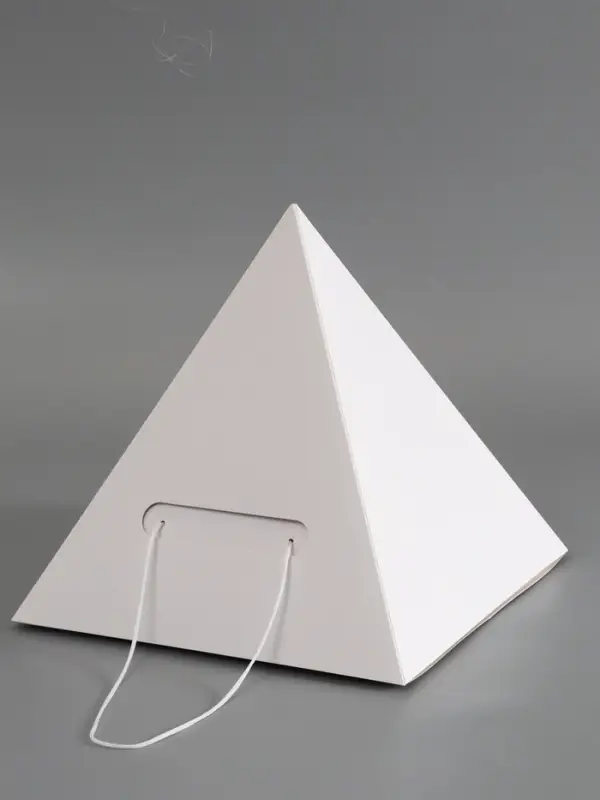 Коробка-пирамида на 5 ярусов для кейтеринга, закусок и фуршета 30 х 30 х 35 см