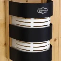 Абажур для бани и сауны &laquo;Лофт&raquo;, настенный, деревянный, металлический, &laquo;Добропаровъ&raquo;