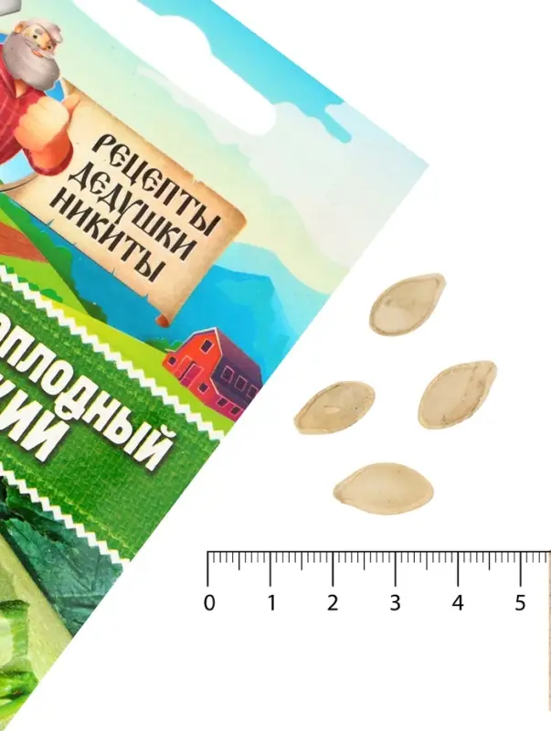 Семена Кабачок белоплодный  Семена Кабачок белоплодный "Грабовский", 0,5 г