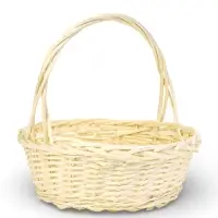 Набор корзин 3 шт ИВА 35x35x14 30x30x12 25х25x11 см ПЛЕТ ручка h=20/18/16 см