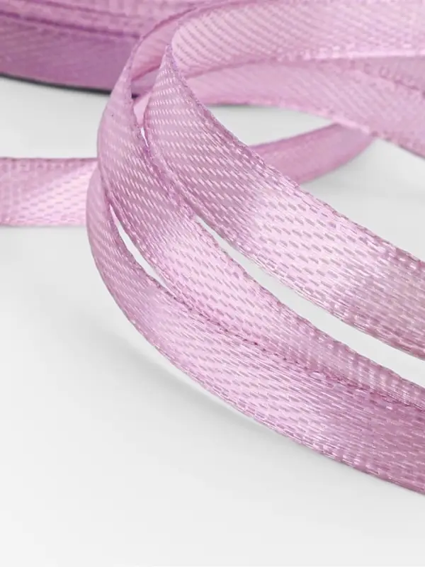 Лента атласная, 6 мм, 23±1 м, лавандовая №141 Лента атласная, 6 мм, 23±1 м, лавандовая №141