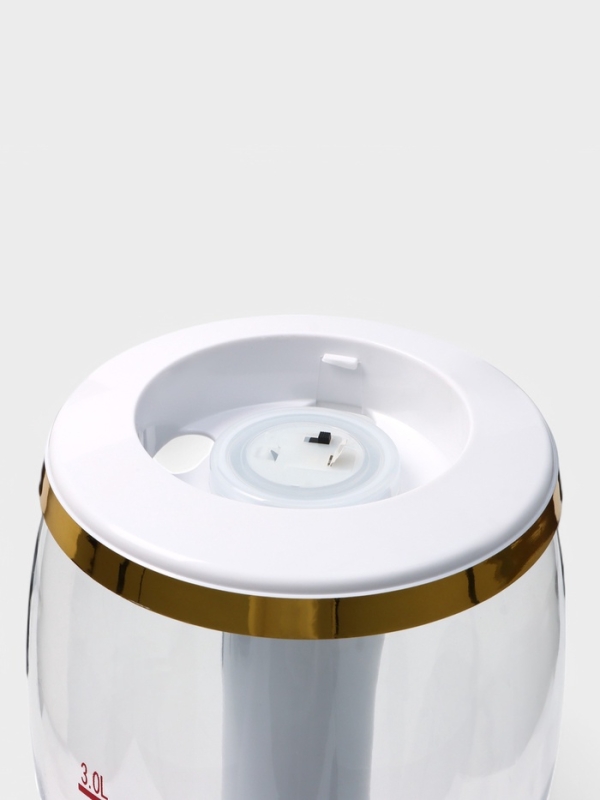 Башня пивная VaviloneDouble, 3 л, ёмкость для льда, подсветка, пластик, золотистая Башня пивная VaviloneDouble, 3 л, ёмкость для льда, подсветка, пластик, золотистая