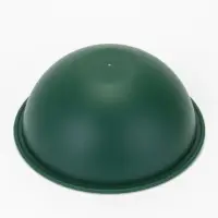 Миска для животных &laquo;Дубль Мини&raquo;, 200 мл, покрытие софт-тач, пластик, цвет изумруд