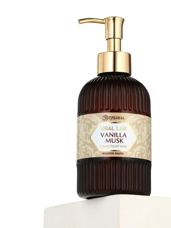 Мыло для рук жидкое, парфюмированное, с ароматом vanilla musk, 300 мл, URAL LAB