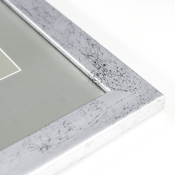 Фоторамка пластик Фоторамка пластик "Connor" 21x30 см, серебро