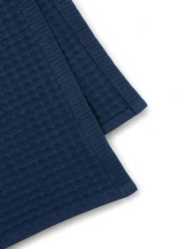 Набор банных полотенец LoveLife Набор банных полотенец LoveLife "Waffle blue" 2 шт: 100х150, 50х100 см., 100% хл