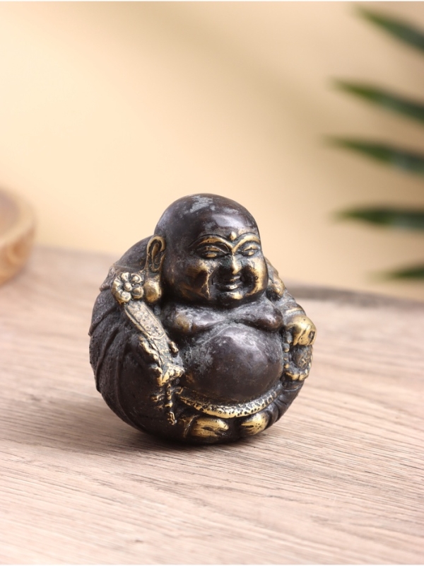 Сувенир бронза Сувенир бронза "Хотэй" 7х7х8 см