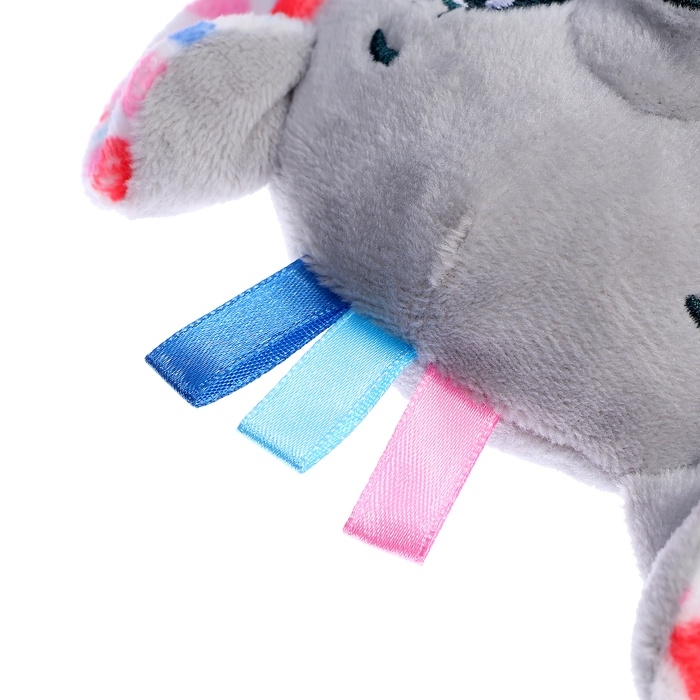 Мягкая игрушка - комфортер «Слоник», серый Мягкая игрушка - комфортер «Слоник», серый