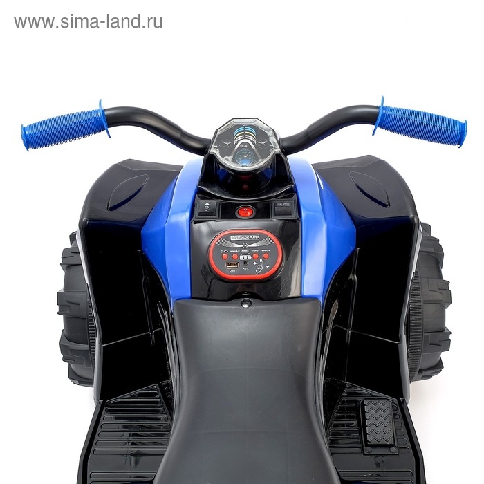 Электромобиль «Квадроцикл», 2 мотора, цвет синий Электромобиль «Квадроцикл», 2 мотора, цвет синий