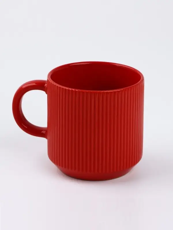 Кружка новогодняя керамическая &laquo;Новогодний венок&raquo;, 350 мл