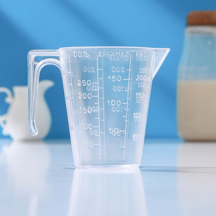 Стакан мерный, 250 мл, МИКС Стакан мерный, 250 мл, МИКС