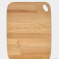 Доска разделочная, пропитана маслом, береза, 27,5х21х1,8/1,6 см