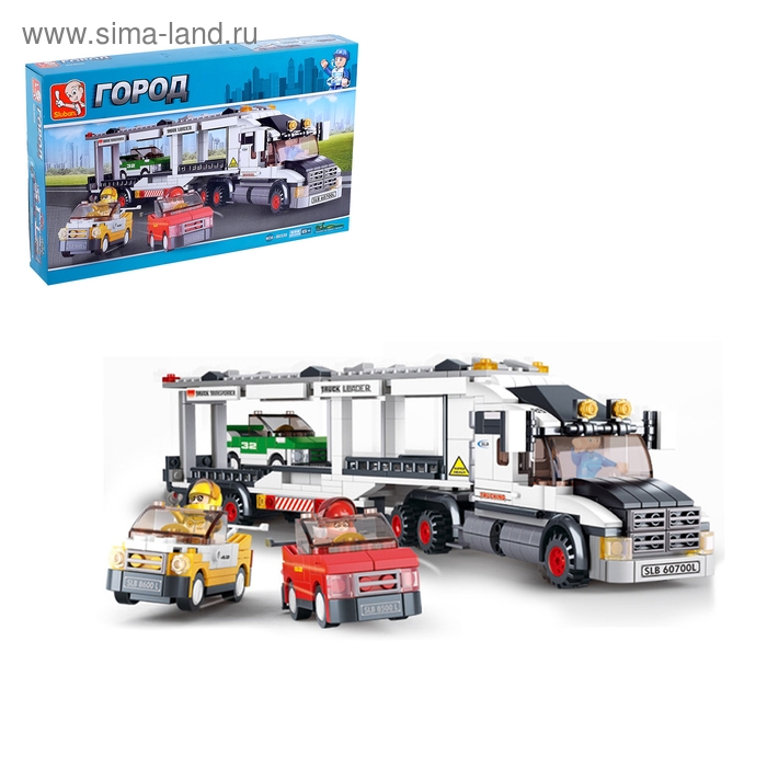 Конструктор &laquo;Автовоз&raquo;, 638 деталей