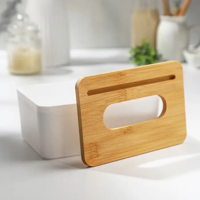 Салфетница Доляна &laquo;Мягкость&raquo;, 19&times;13 см, пластик