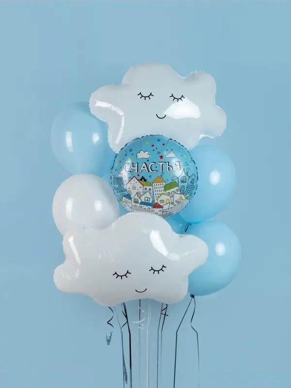 Воздушный шар фольгированный 27" &laquo;Облако&raquo;