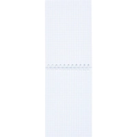 Блокнот А6,80л,кл,греб,карт.обл+УФ-лак Attache Selection FluidФиолетовый