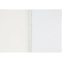 Бизнес-тетрадь А5 96л Attache Metallic Фиолет клетка, греб, картон, фольга