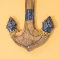 Декор интерьерный «Якорь», 15×2×28 см, дерево