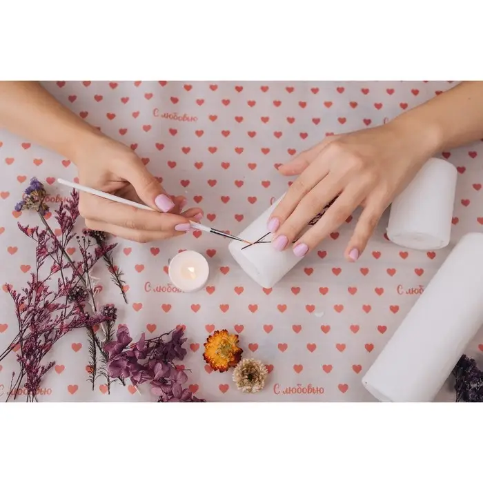 Свеча ароматическая "Ландыш", 4×6 см, в коробке