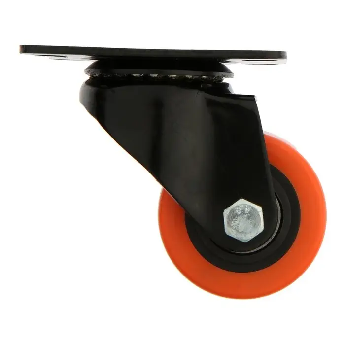 Колесо мебельное CAPPIO, d=62 мм, поворотное, покрытие PVC