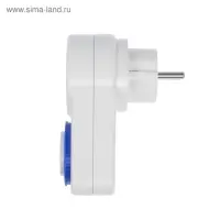 Таймер розеточный механический Luazon Lighting, 16 A, интервал 30 минут, 220 В, суточный