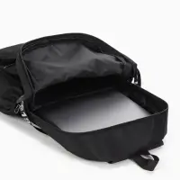 Рюкзак школьный для мальчика, 1 отделение, 5 карманов, 31&times;14&times;45 см, чёрный