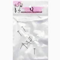 Швензы «Гвоздики» для изготовления пусет, 4 мм (набор 5пар), цвет серебро Швензы «Гвоздики» для изготовления пусет, 4 мм (набор 5пар), цвет серебро