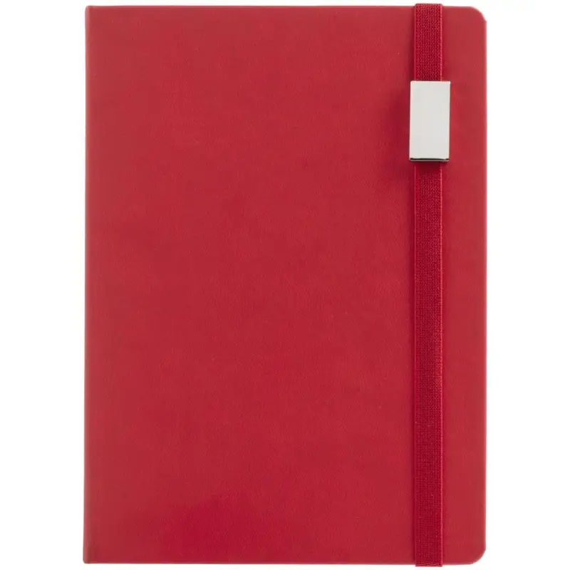 Ежедневник New Factor Metal, красный Ежедневник New Factor Metal, красный