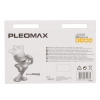 Батарейка алкалиновая Pleomax, AA, LR6-10BL, 1.5В, блистер, 8+2 шт.