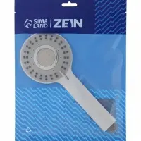 Лейка для душа ZEIN Z3543, d=110 мм, 5 режимов, в центре микроскопические точки, хром
