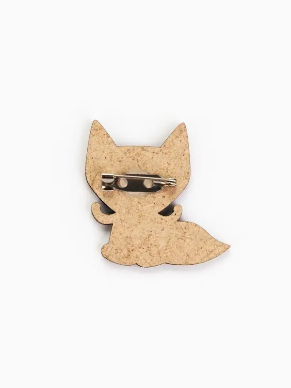 Открытка со значком &laquo;Оберег - антистресс&raquo;, 3.9&times;3.9 см