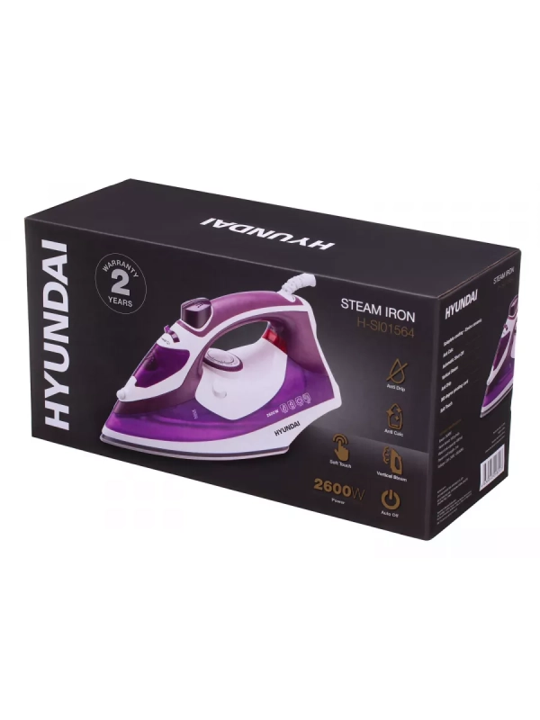 Утюг H-SI01564 2600Вт фиолетовый Утюг H-SI01564 2600Вт фиолетовый