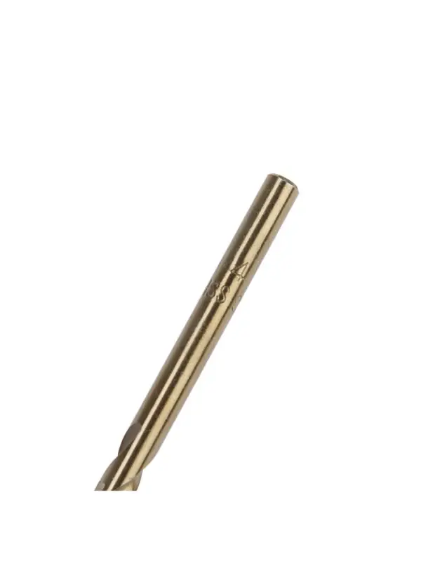 Сверло по металлу ТУНДРА, HSS-Co (5% кобальта), цилиндрический хвостовик, 4&times;75 мм