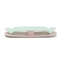 Держатель для проводов 75&times;30 мм, синий, 4 шт.