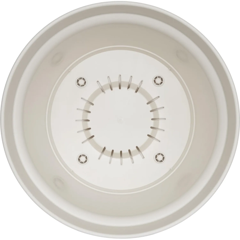 Горшок д/цветов Mint D310мм,10,7л с поддоном (светло-бежевый),221612225