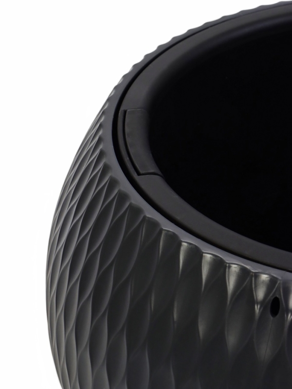 Кашпо Кашпо "Жемчужина" 7л, графитовый