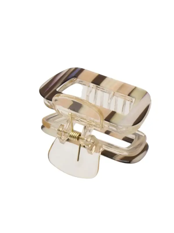 Краб для волос "Кимберли мини" нежность, 5,5х4 см, микс