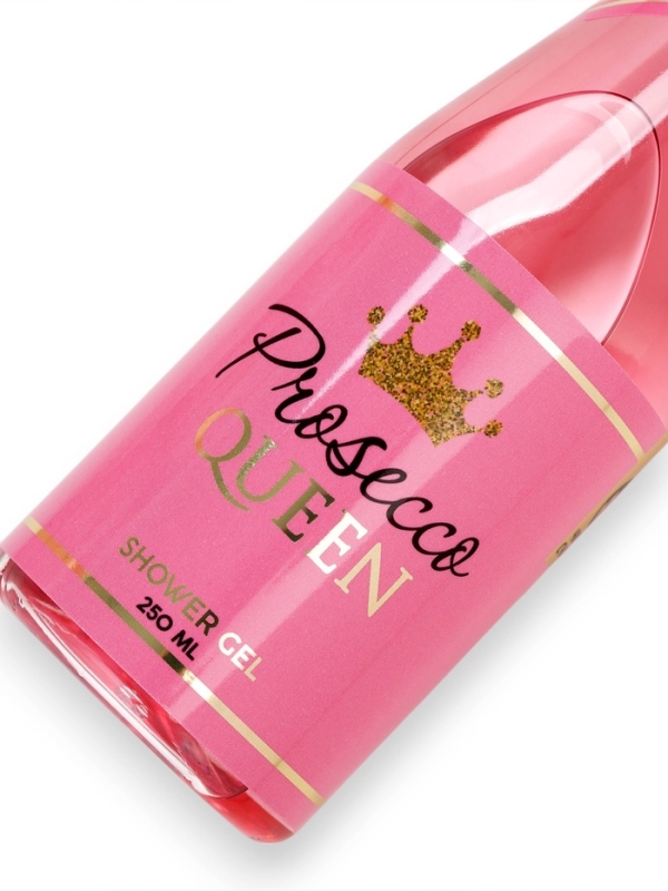 Гель для душа во флаконе шампанское Prosecco Queen, 250 мл, Новый Год Гель для душа во флаконе шампанское Prosecco Queen, 250 мл, Новый Год